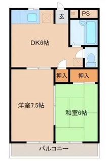 パークヒルズ百草第一【2階】の間取り
