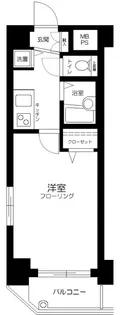 ジュエル荏原中延【3階】の間取り