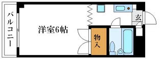 メイプルハイム【4階】の間取り