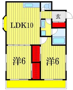 ガーデンハウス本千葉【3階】の間取り