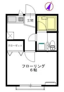 ドリームレジデンス要町II【1階】の間取り