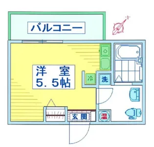 ボンヌ・シャンスI【4階】の間取り