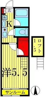 エソールTS【2階】の間取り