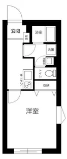 フェリデンシア住吉【4階】の間取り