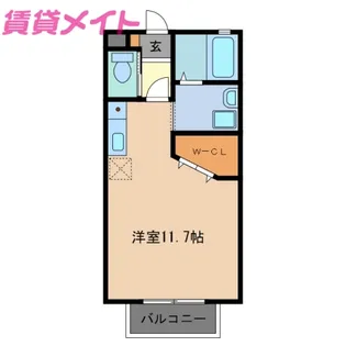 Ys Garden【2階】の間取り
