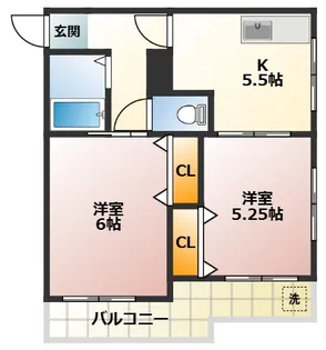 バルコン・ド・トダ【1階】の間取り