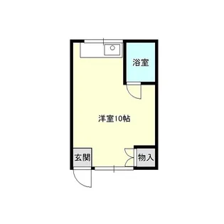 ハイツ米山【1階】の間取り