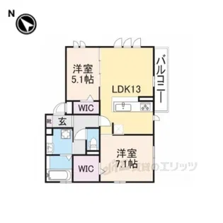 Lien【3階】の間取り