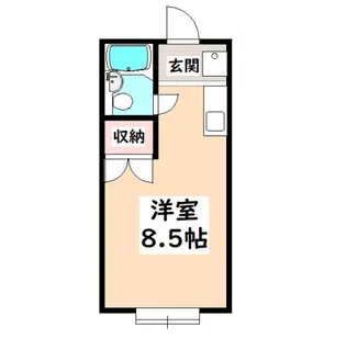 アンフィニいぶき【2階】の間取り