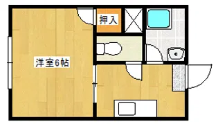 サンコウハイツ【3階】の間取り