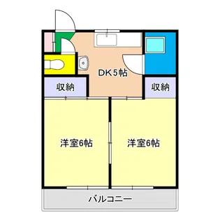 戸田マンション【2階】の間取り