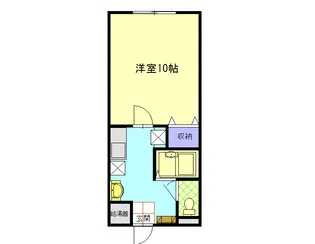 プランタン二日市【1階】の間取り