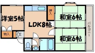 3LDKの間取り画像