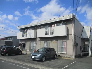 岡山県岡山市北区田中【アパート】の外観