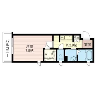 エクラ【3階】の間取り