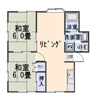 セントパーク1【1階】の間取り