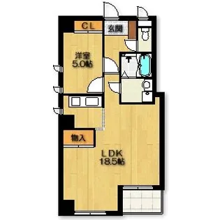 リーブル千種【3階】の間取り