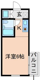 大倉山アーバンライフ【2階】の間取り