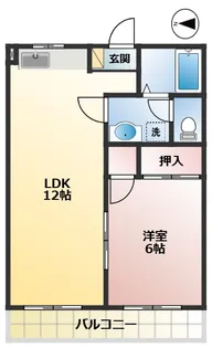 ブランドール弐番館【2階】の間取り
