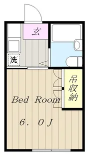 エンゼル西生田【2階】の間取り