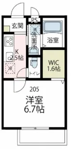 セレーヌ仲町台B号棟【1階】の間取り
