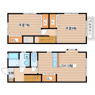 ロングライフコートA棟の間取り