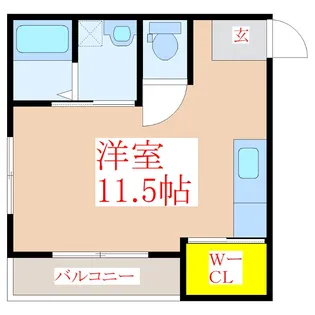 スペースIV【1階】の間取り