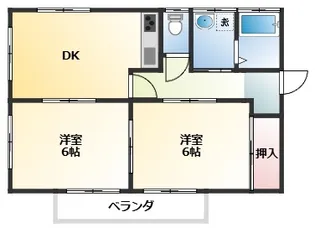 クラーロ【2階】の間取り