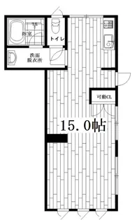 東京都杉並区阿佐谷南2【アパート】の間取り