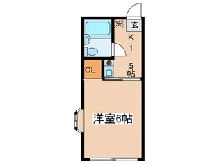 ハイネス【2階】の間取り