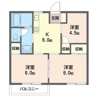 ACT A-2【2階】の間取り