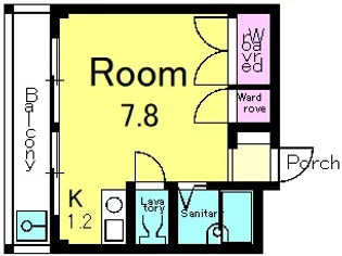 メゾン竹田【2階】の間取り