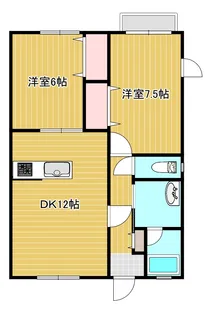 オアシス富岡【2階】の間取り