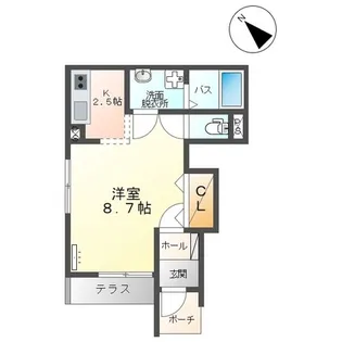 メゾントモ【1階】の間取り