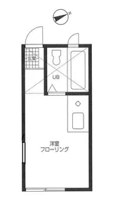 光コーポ【1階】の間取り