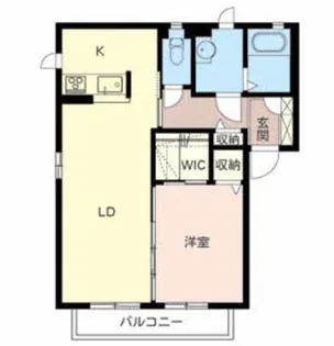 シャーメゾンカンパーニュ【2階】の間取り