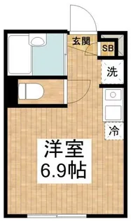 壱番街・鷹【2階】の間取り