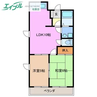 セピアビル【2階】の間取り