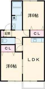 アドレス久保台【1階】の間取り