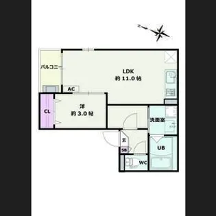 Jack yamato I【1階】の間取り