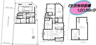 東京都板橋区上板橋2【一戸建】の間取り