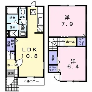 サニーレジデンスT【1階】の間取り
