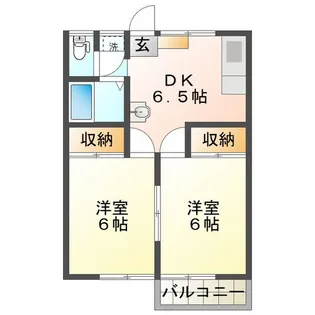 セイシャルニワ【1階】の間取り