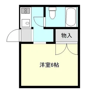 コーポグラント【1階】の間取り