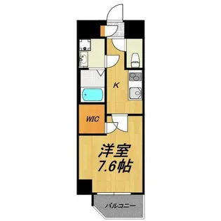 TIRAPALACE天神山【10階】の間取り