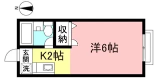 ハイムアンデルセン【2階】の間取り