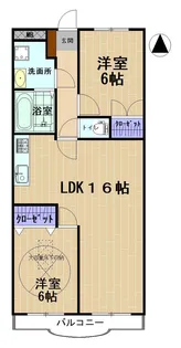 ルネス北沢【2階】の間取り
