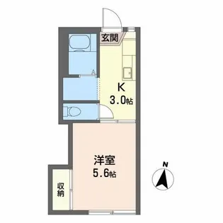 シェモワ【1階】の間取り