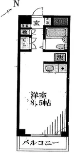 グランベーネ【1階】の間取り