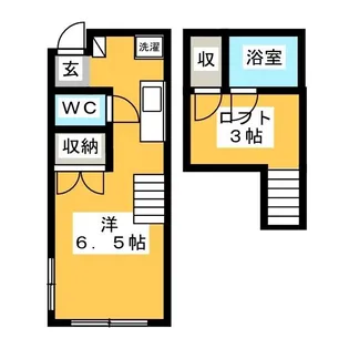 セフィール山代【2階】の間取り